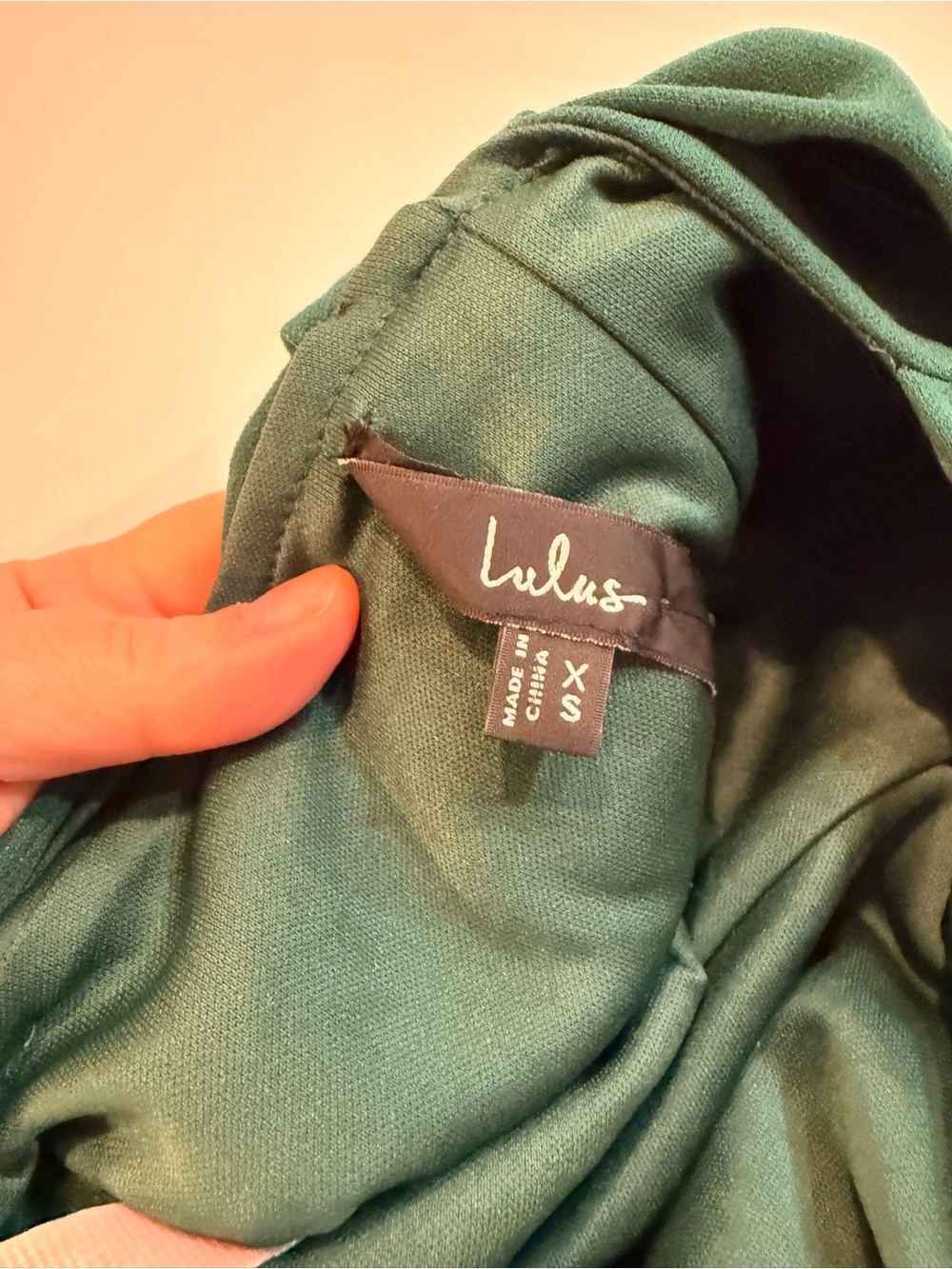 Lulu's Emerald Green Backless Evening Gown - Picture 5 of 9